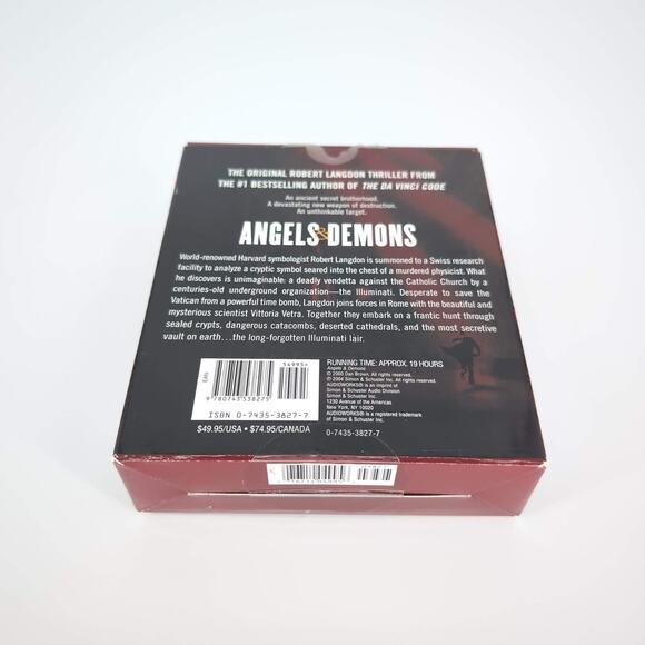 Angels & Demons MISSING ONE (1) CD 15 CDs AUDIO BOOK Novel by Dan Brown - GUC - Picture 13 of 15